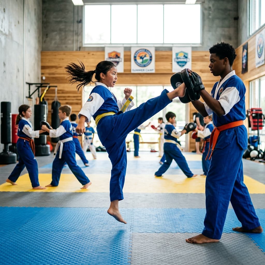 Self-Defence training at Dheera Sports Camp